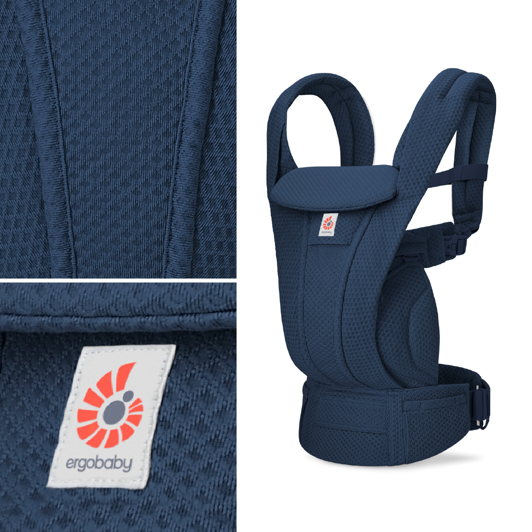 純正付属品付き エルゴベビー オムニ デラックス ミッドナイトブルー