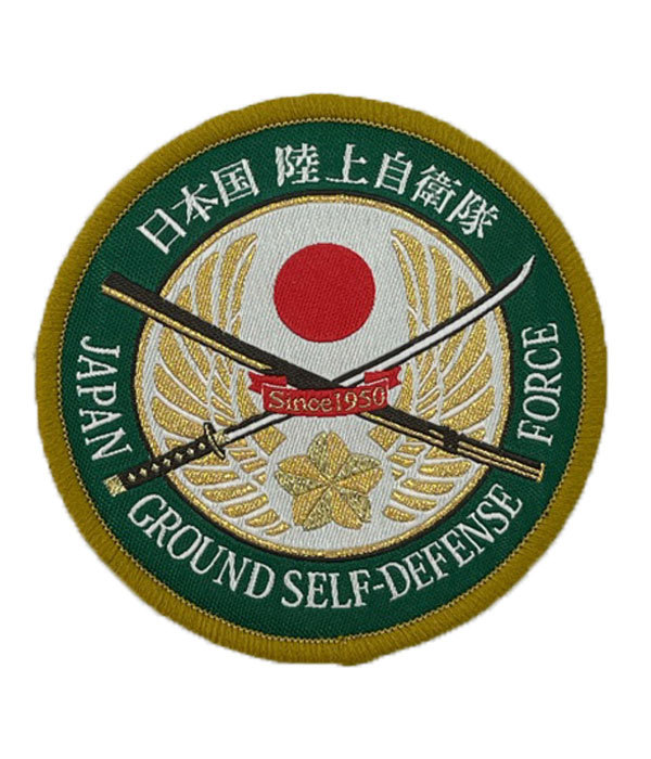 桜刀ワッペン(陸上自衛隊/迷彩/ワッペン/おみやげ/記念品/サバゲー