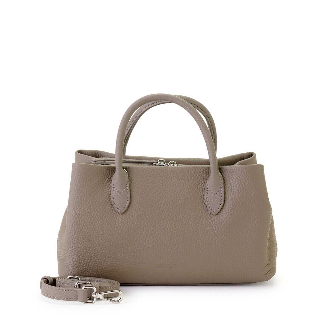 BARCOS（バルコス） シュリンクレザー3層ハンドバッグ＜グラッツェ