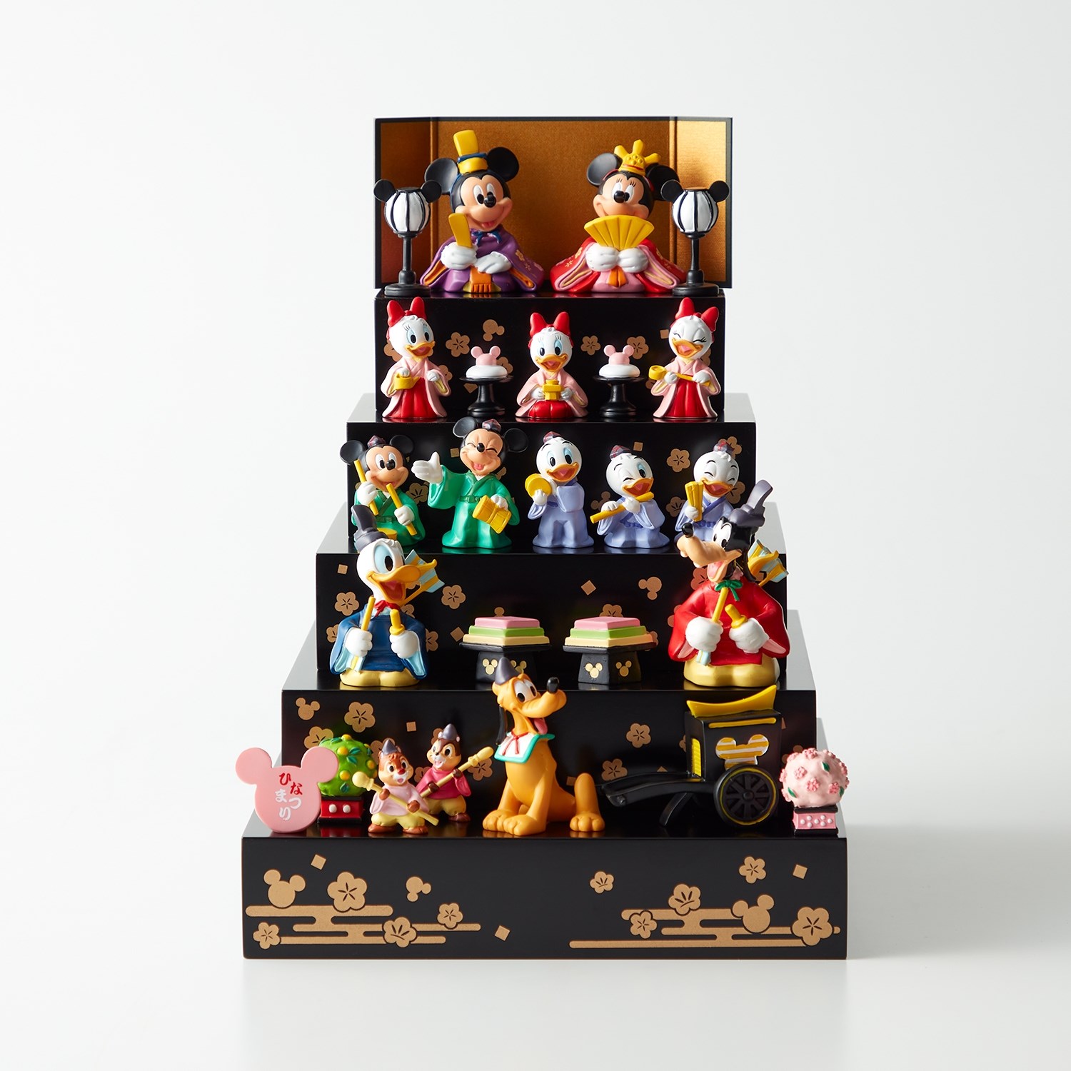 Disney（ディズニー） 雛人形 コンパクト お雛様 ひな人形 ひな