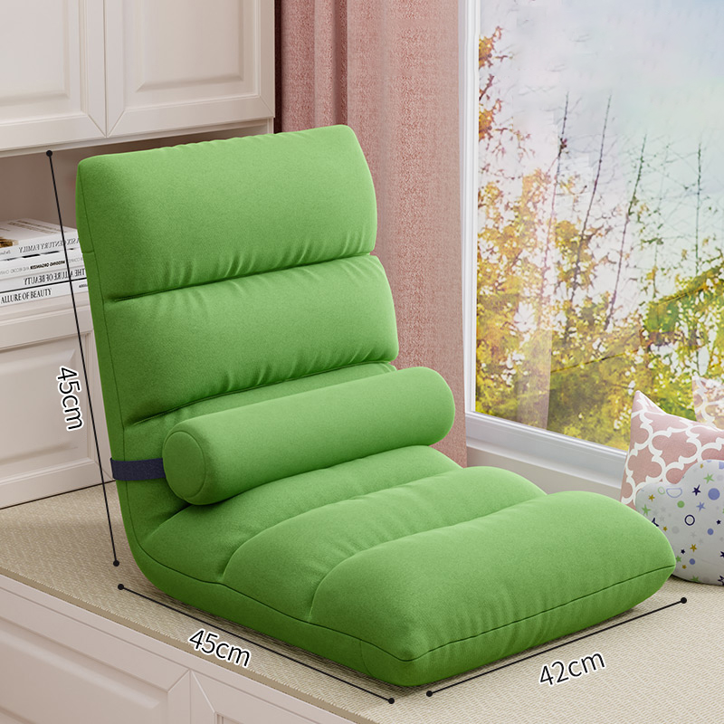 座椅子 腰楽クッション付き 5段ギア 腰痛対策 1人掛け 折りたたみ