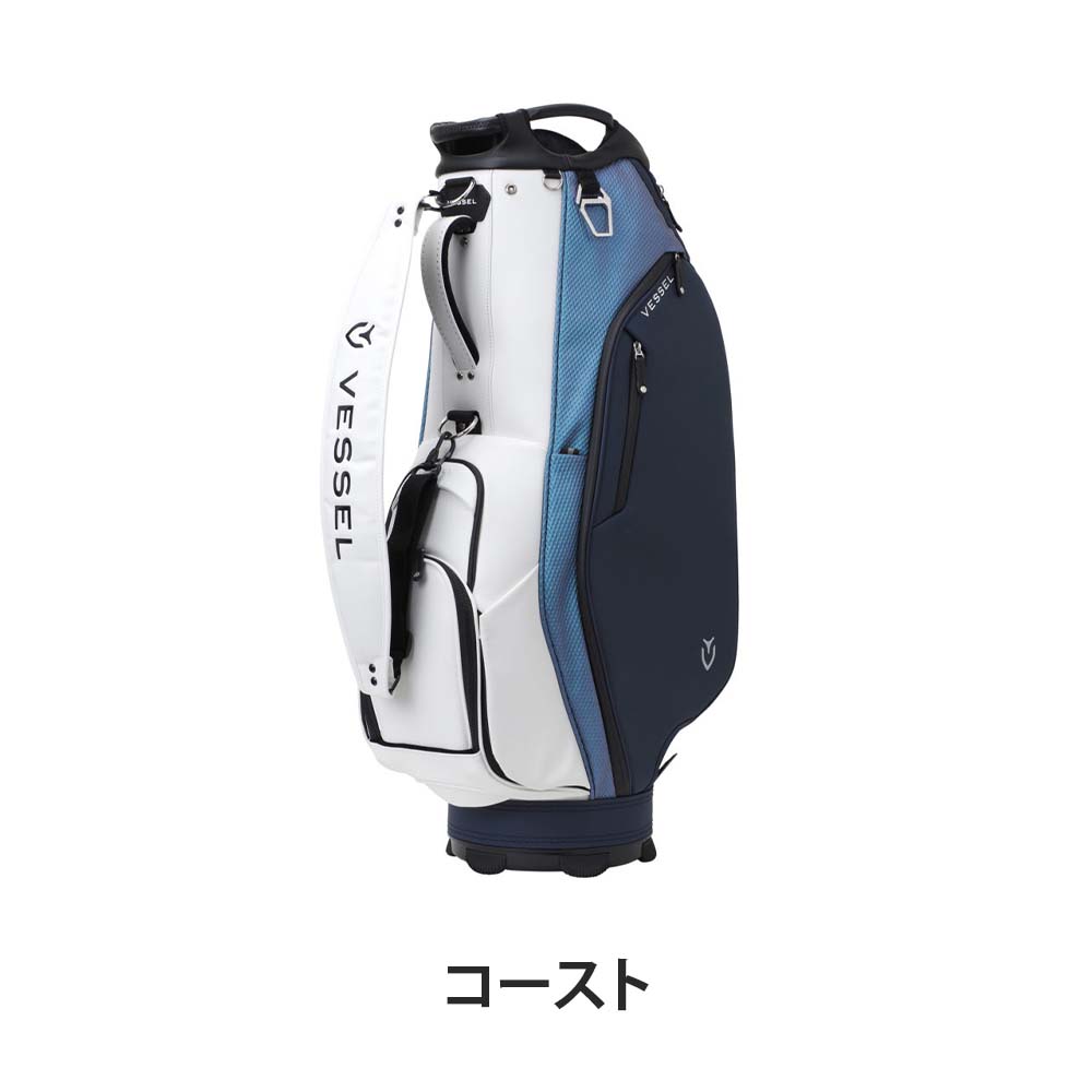 VESSEL ベゼル メンズ ゴルフ キャディバッグ LUX 7 JP 8ポケット