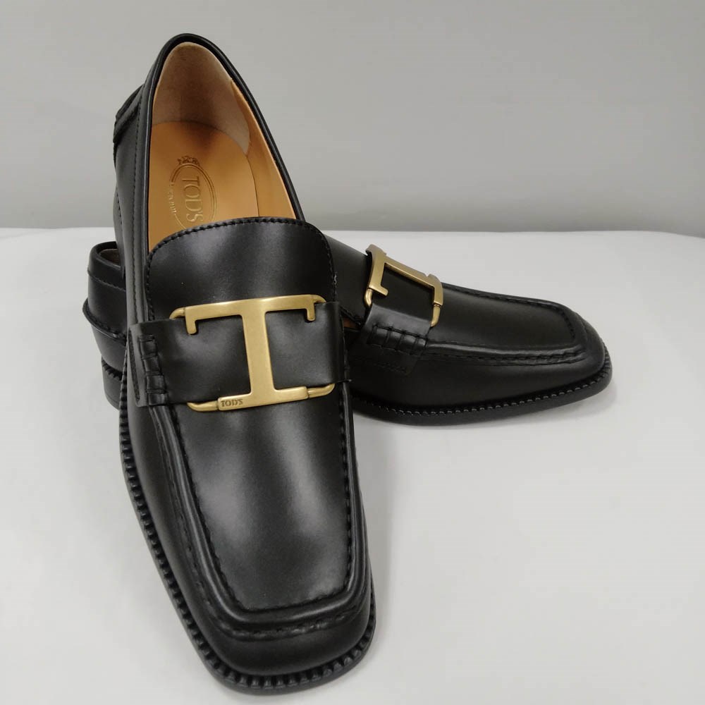 TOD'S（トッズ） 【爆買】トッズ 靴 Tタイムレス レザー ローファー
