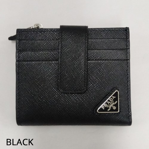 PRADA（プラダ） 【爆買】PRADA カードケース ロゴ サフィアーノ