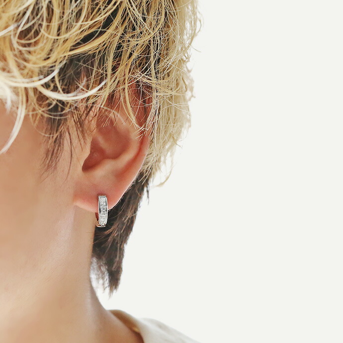 Binich（ビニッチ） シルバー925 フープピアス メンズ レディース