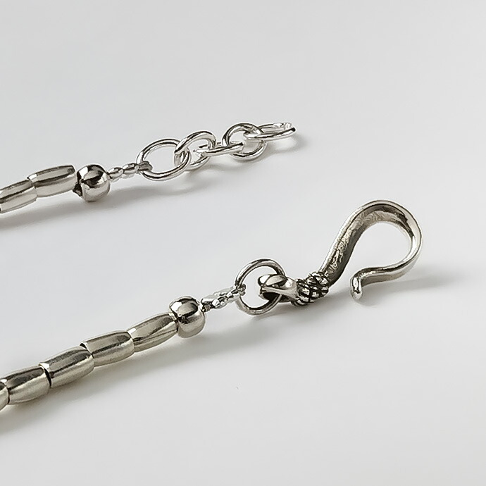 Binich（ビニッチ） ブレスレット メンズ カレンシルバー チェーン