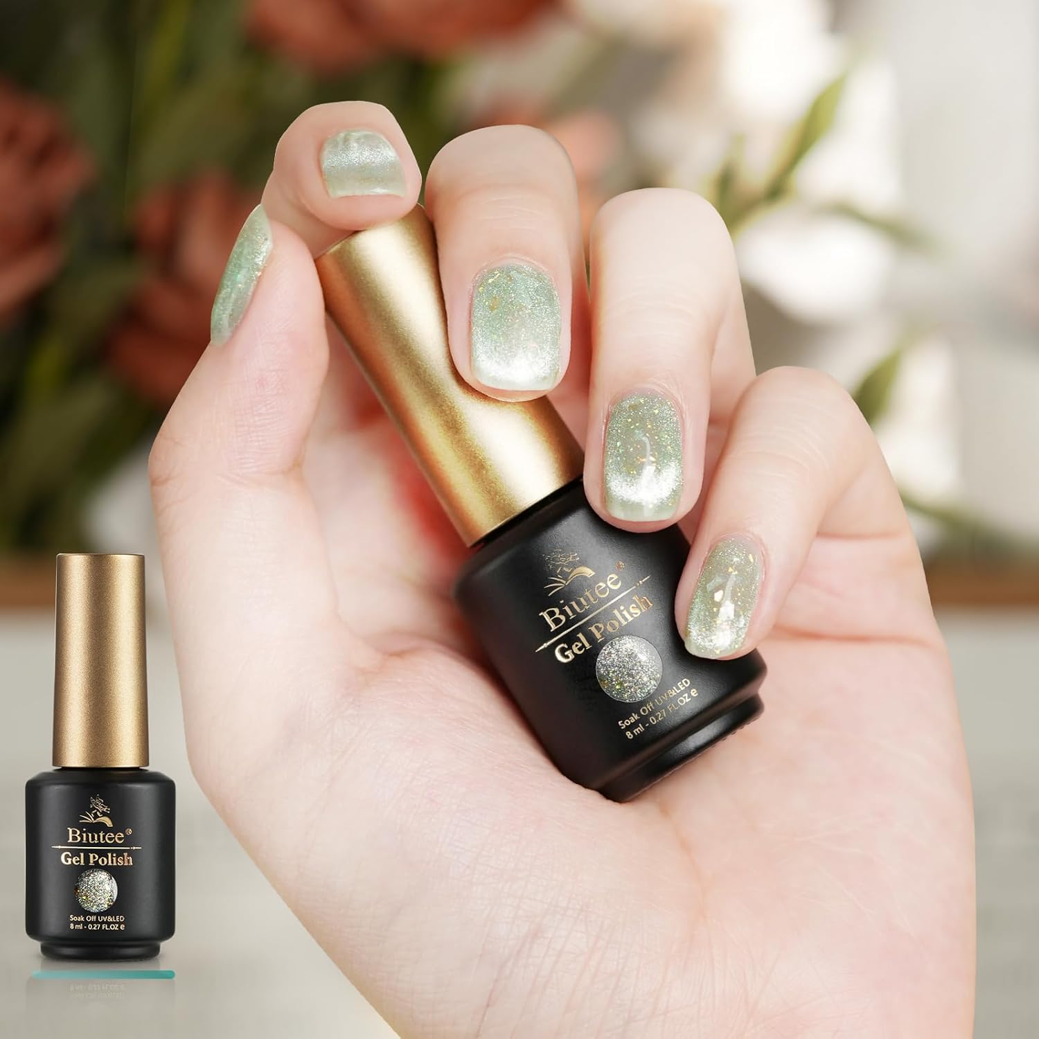 Biutee ジェルネイル マグネット 2色セット マニキュア マグネット