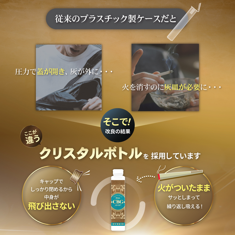 CANNACREATE CBG ジョイント 高濃度 200mg ハーブ ジョイント 超お得