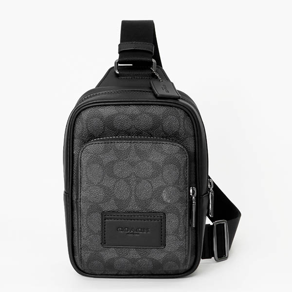 COACH（コーチ） ボディバッグ メンズ レディース シグネチャー 縦型