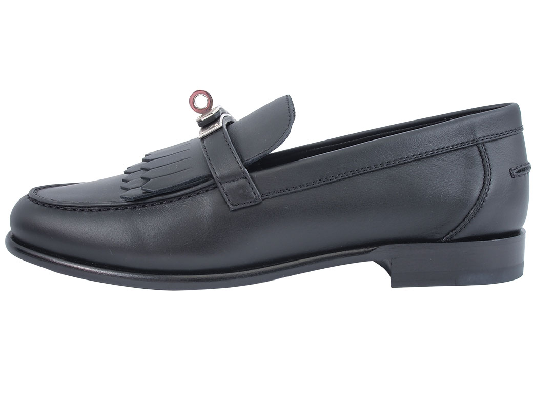 HERMES（エルメス） ローファー レディース 38 24.5cm位 ケリー
