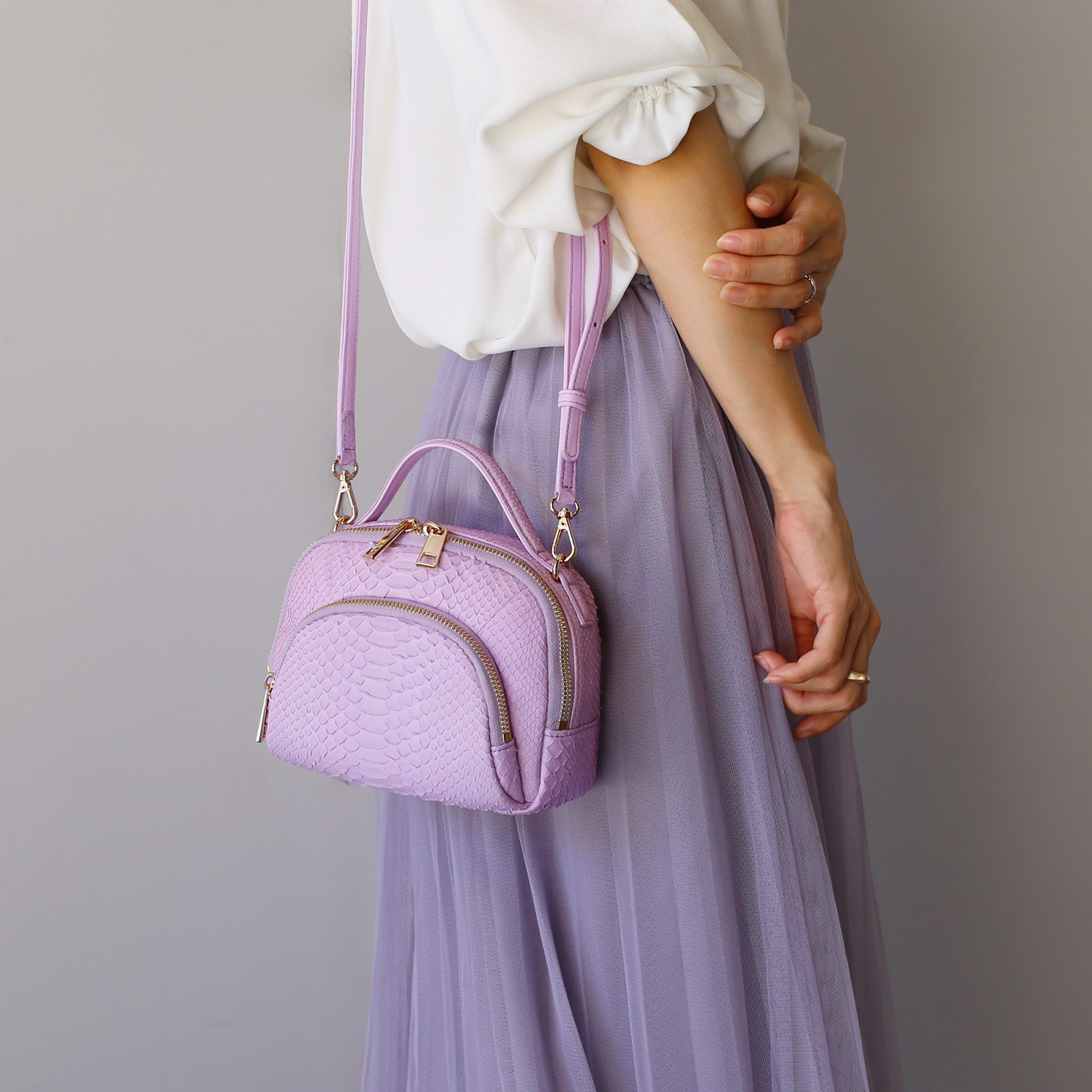 sankyo shokai（三京商会） ＜爆買＞パイソン ポシェット バッグ 全10