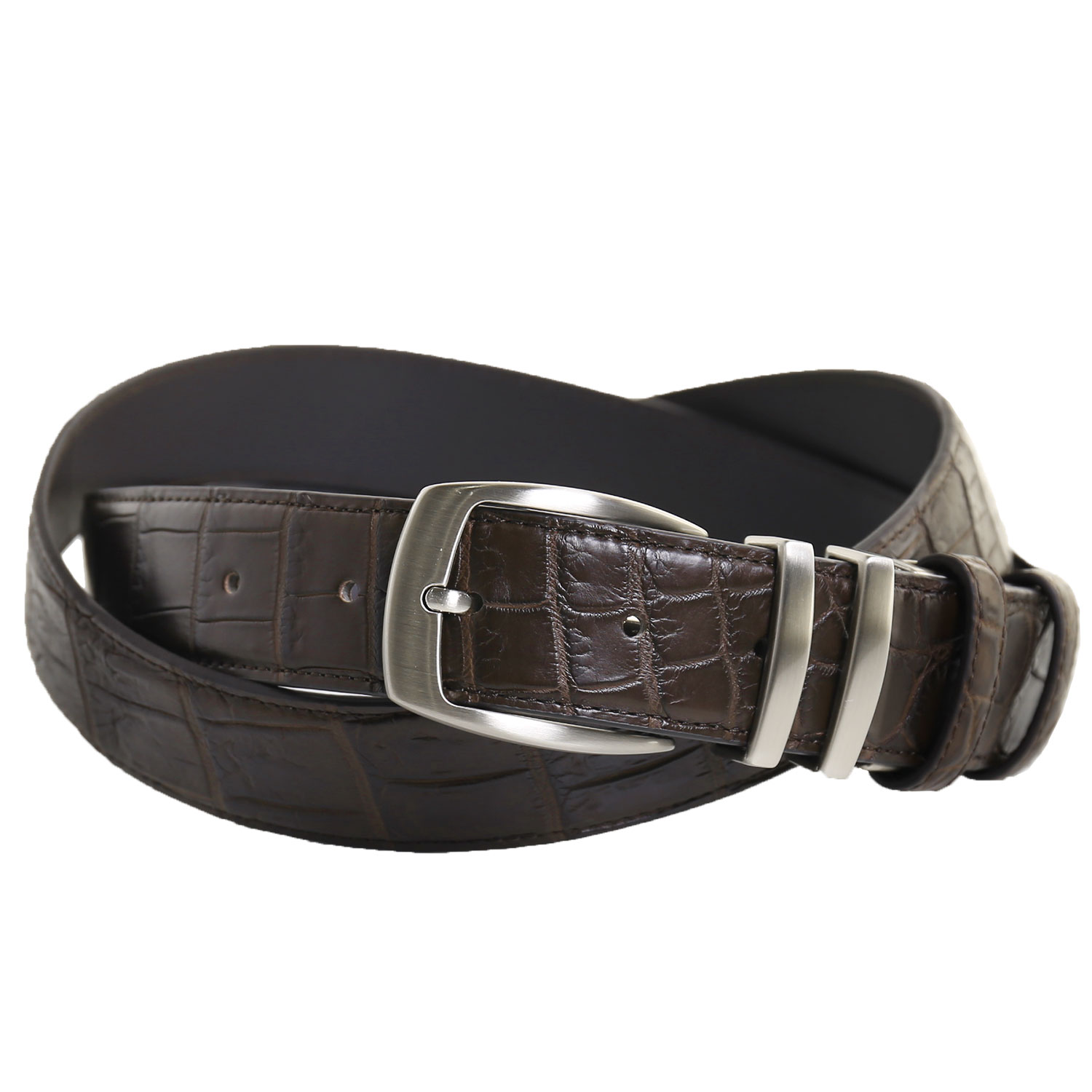 sankyo shokai（三京商会） ＜爆買＞メンズ ベルト クロコダイル