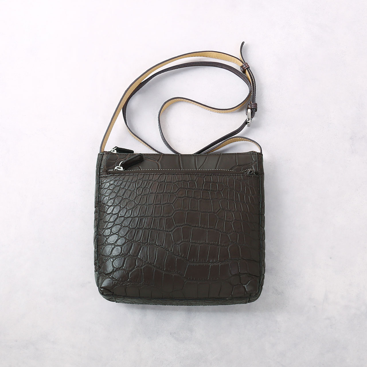 sankyo shokai（三京商会） ＜爆買＞クロコダイル ショルダー バッグ