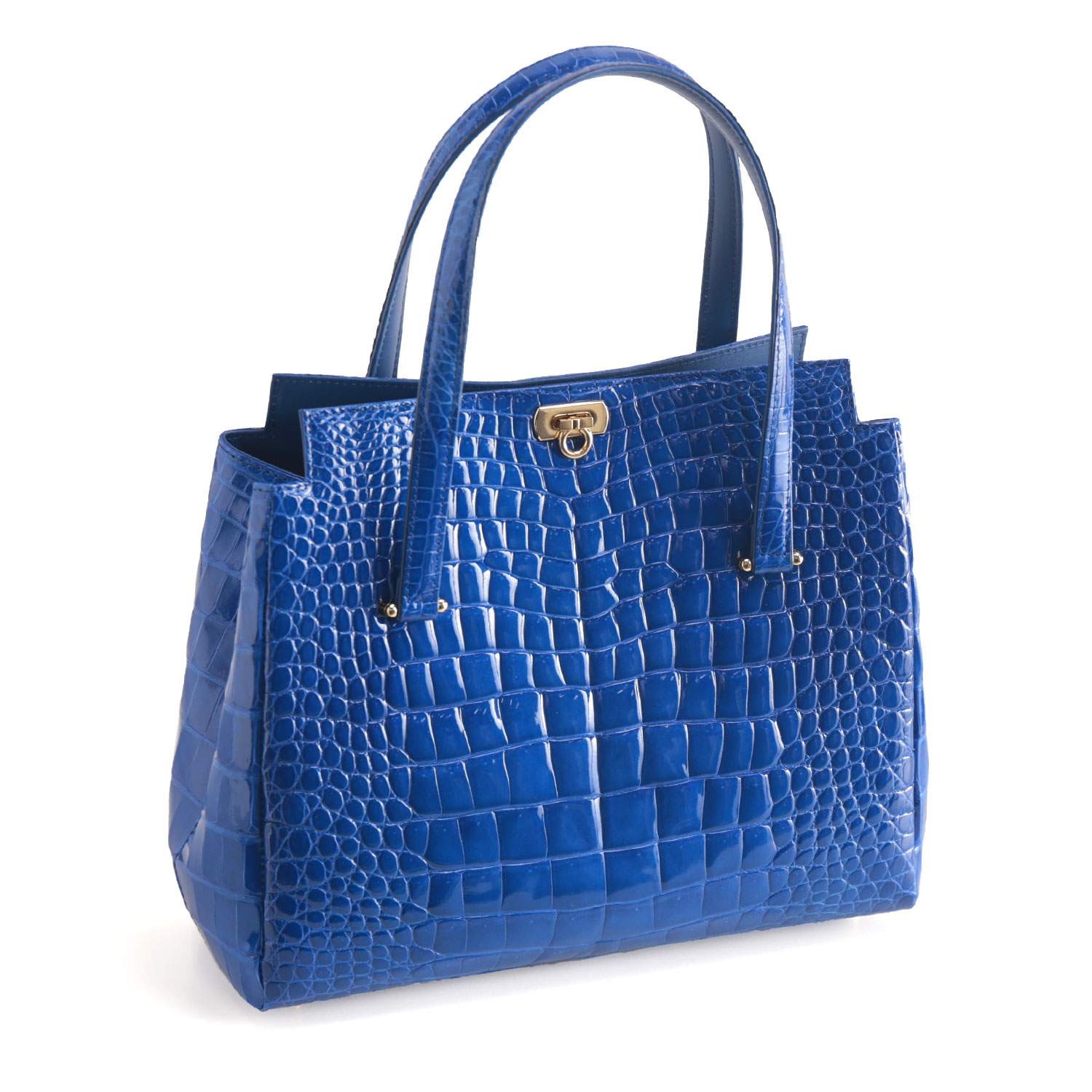 sankyo shokai（三京商会） ＜爆買＞クロコダイル ハンドバッグ 日本製