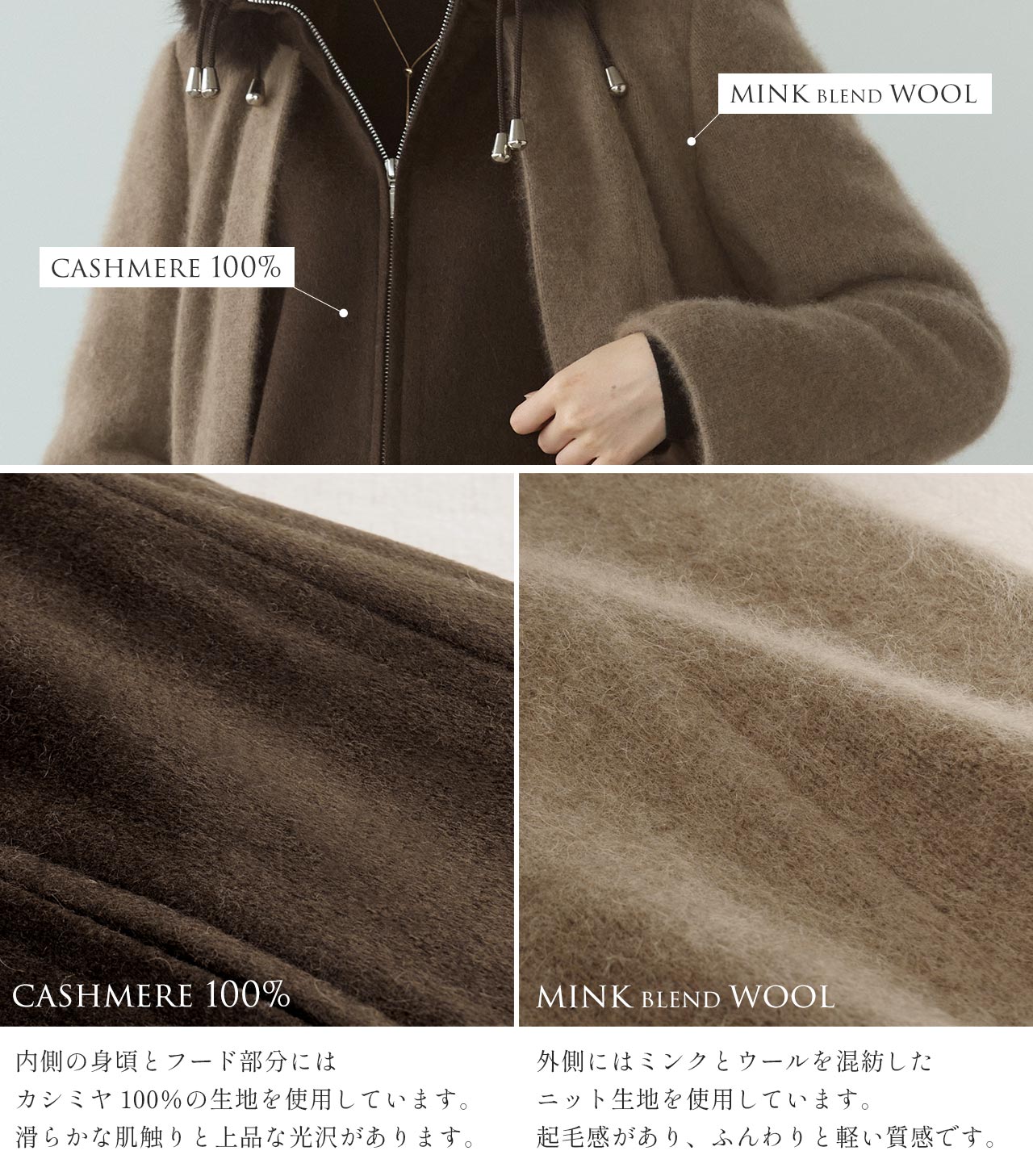 sankyo shokai（三京商会） [10%offクーポン]コート レディース フード