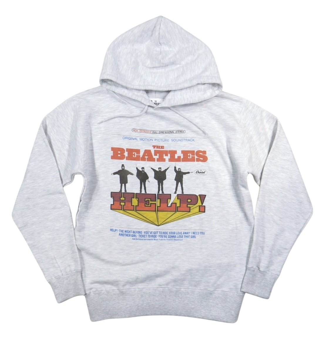 THE BEATLES ザ ビートルズ ヘルプ プリント 長袖 プルオーバー