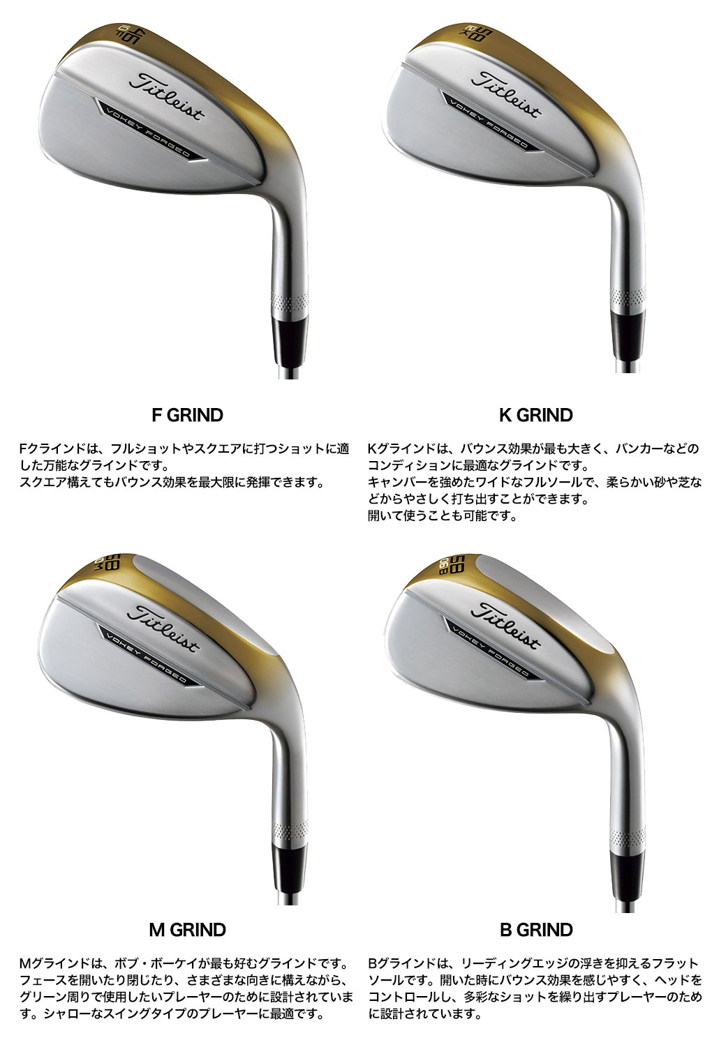 Titleist（タイトリスト） VOKEY FORGED ウェッジ メンズ 右用