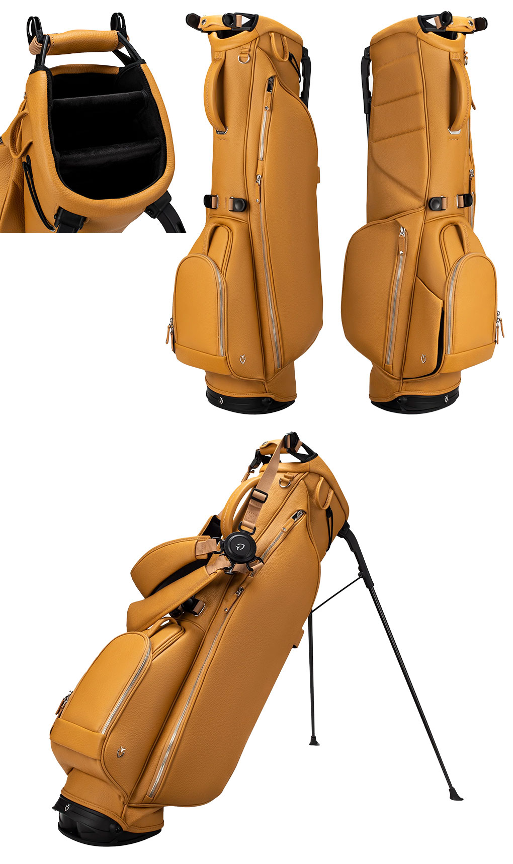 VESSEL Sunday III Leather Stand キャディバッグ スタンドバッグ 7型