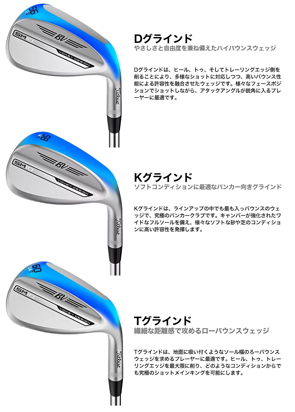 Titleist（タイトリスト） VOKEY SM10 ウェッジ メンズ 右用 ツアー