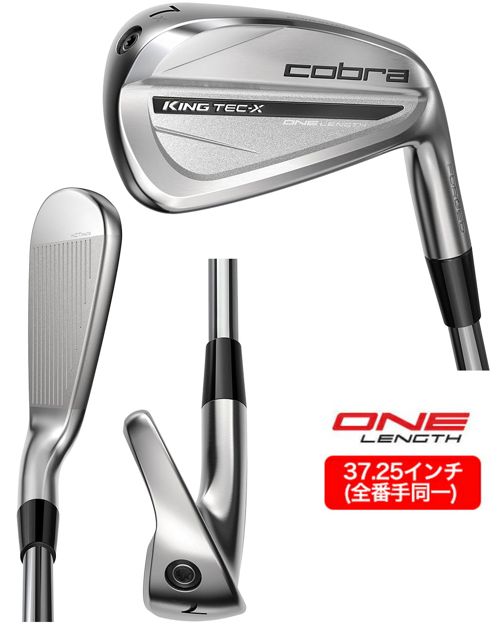COBRA（コブラ） KING Forged TEC X One Length Irons アイアン 6本