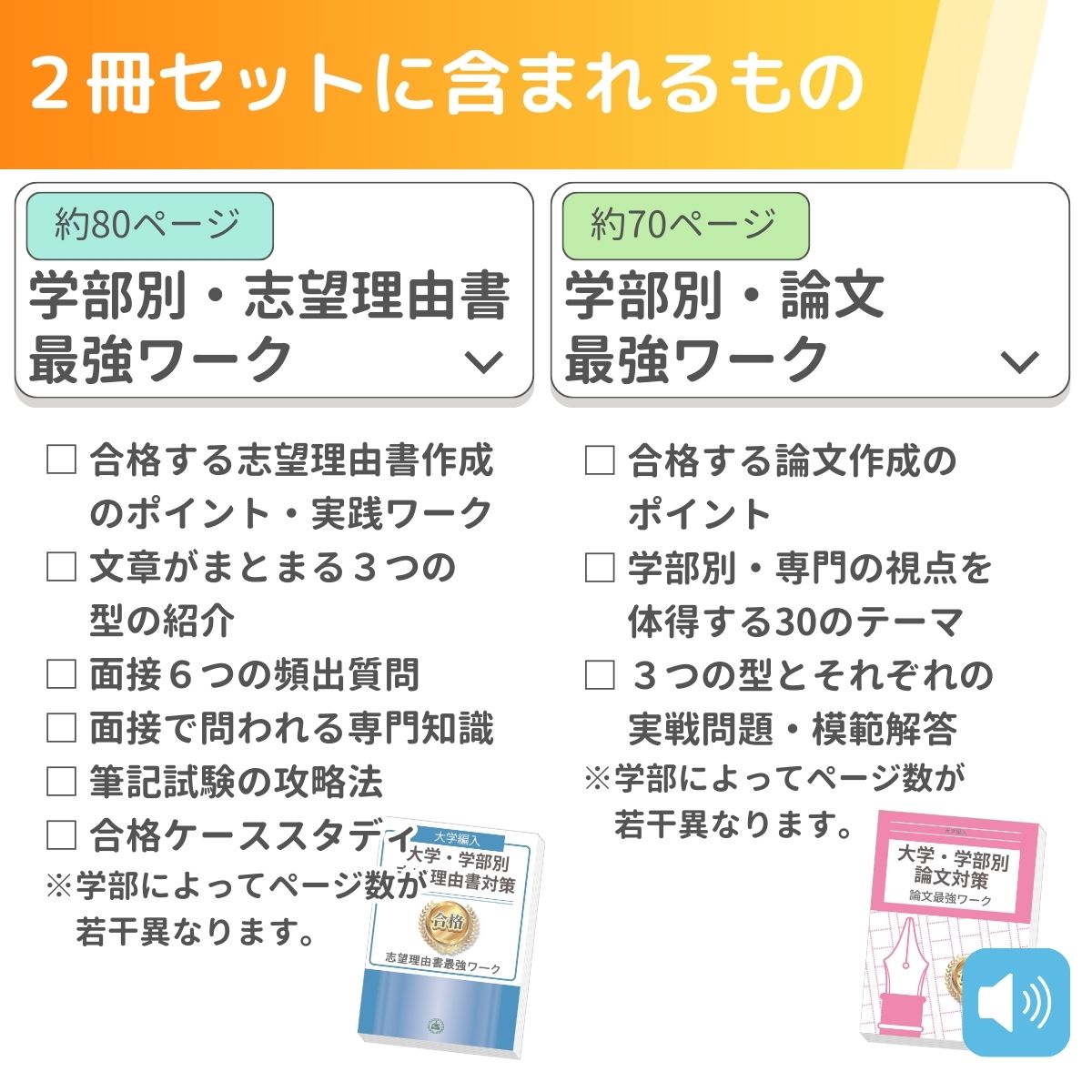 2027 福島大学(行政政策学類)・編入試験志望理由書+論文最強ワーク