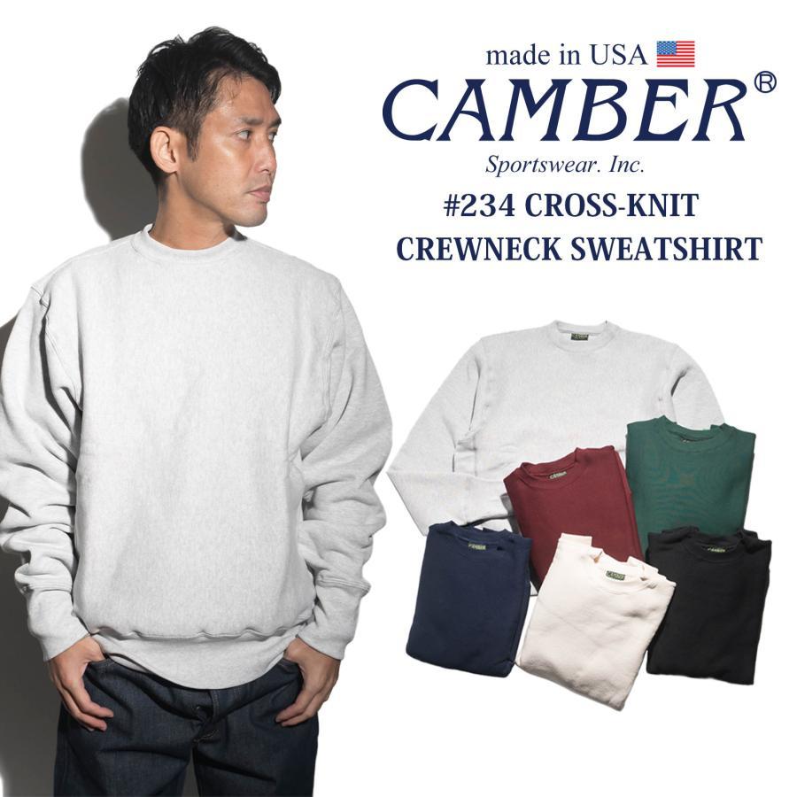 CAMBER（キャンバー） CAMBER 234 クロスニット クルーネック