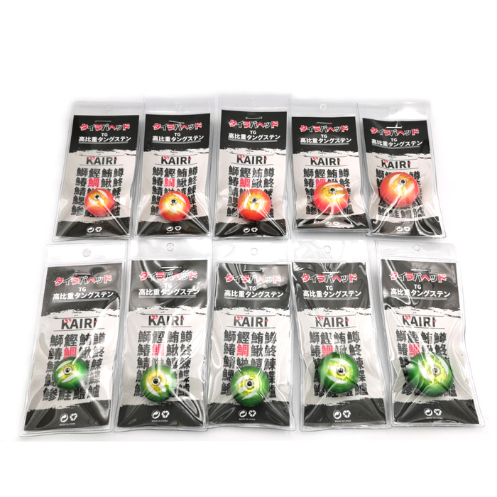 タングステン タイラバ ヘッド TG 鯛ラバ 150g KAIRI 釣り 釣具