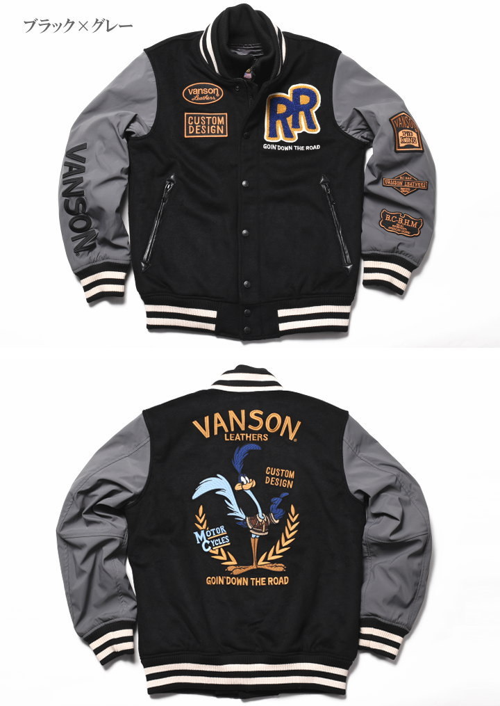 VANSON（バンソン） × ルーニーテューンズ スタジャン ロードランナー