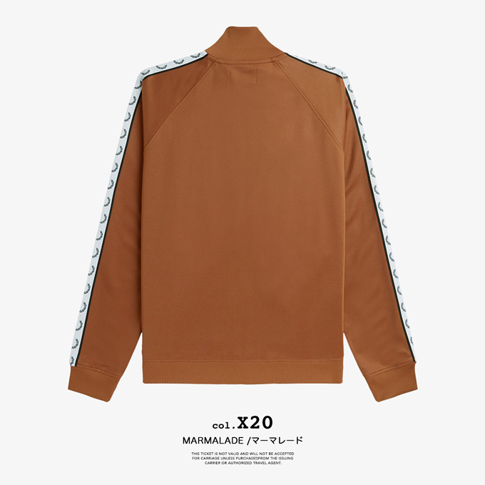 FRED PERRY（フレッドペリー） Taped Track Jacket テープド トラック