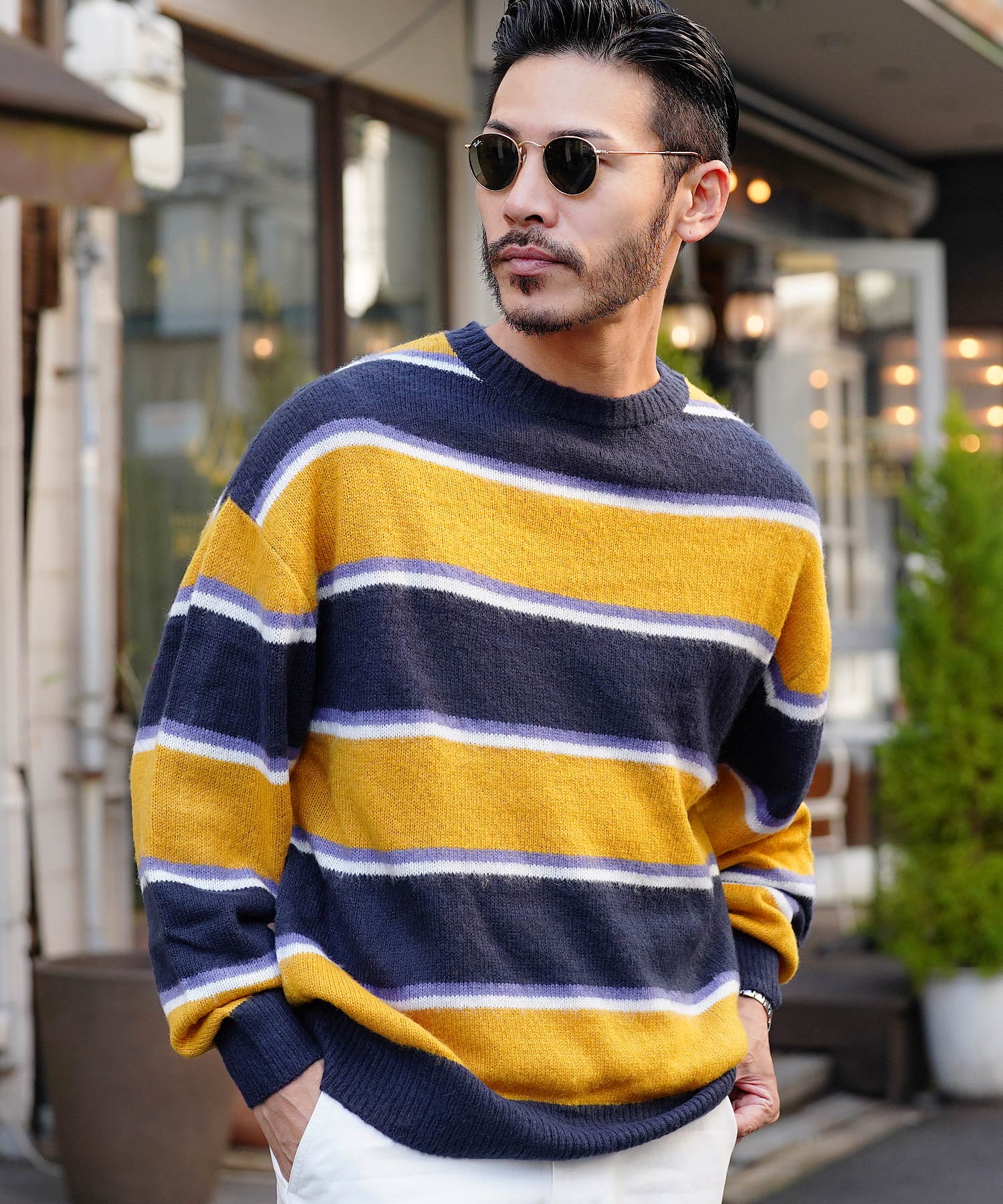 JIGGYS SHOP（ジギーズショップ） ニットセーター メンズ トップス