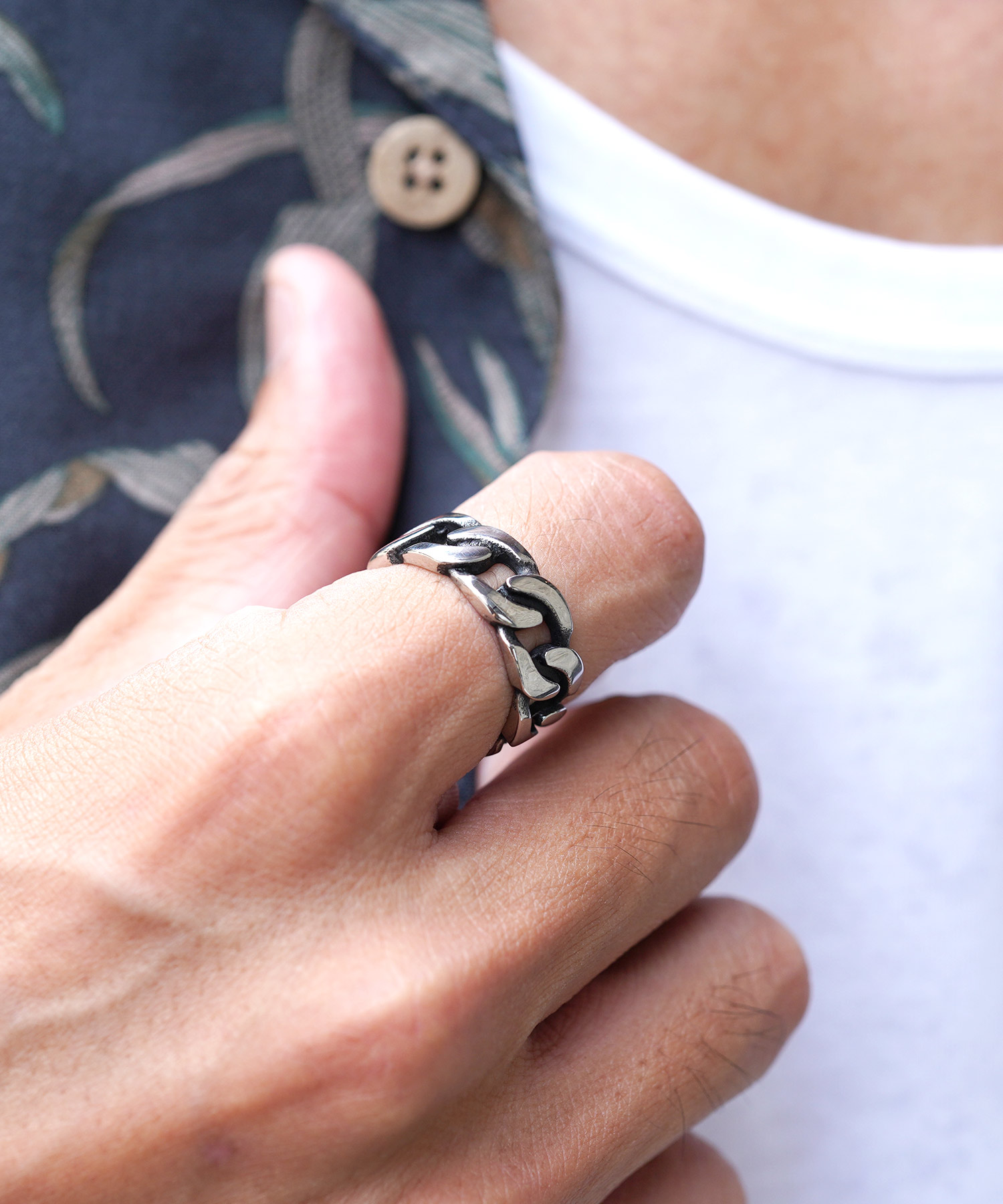 JIGGYS SHOP（ジギーズショップ） 指輪 リング メンズ チェーン