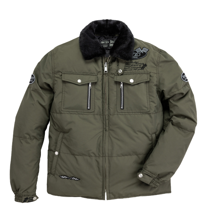 BATES（ベイツ） SA-N2455 中綿入りナイロンジャケット バイク