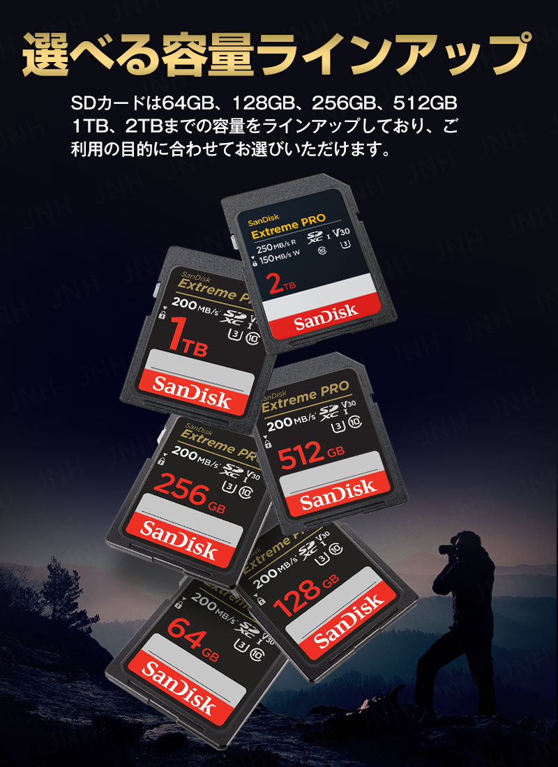 SanDisk（サンディスク） 2個セット SDカード SanDisk Extreme PRO