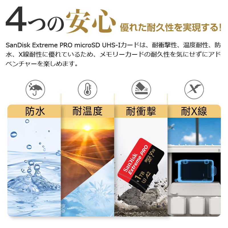 SanDisk（サンディスク） マイクロsdカード microSDXC 1TB SanDisk V30