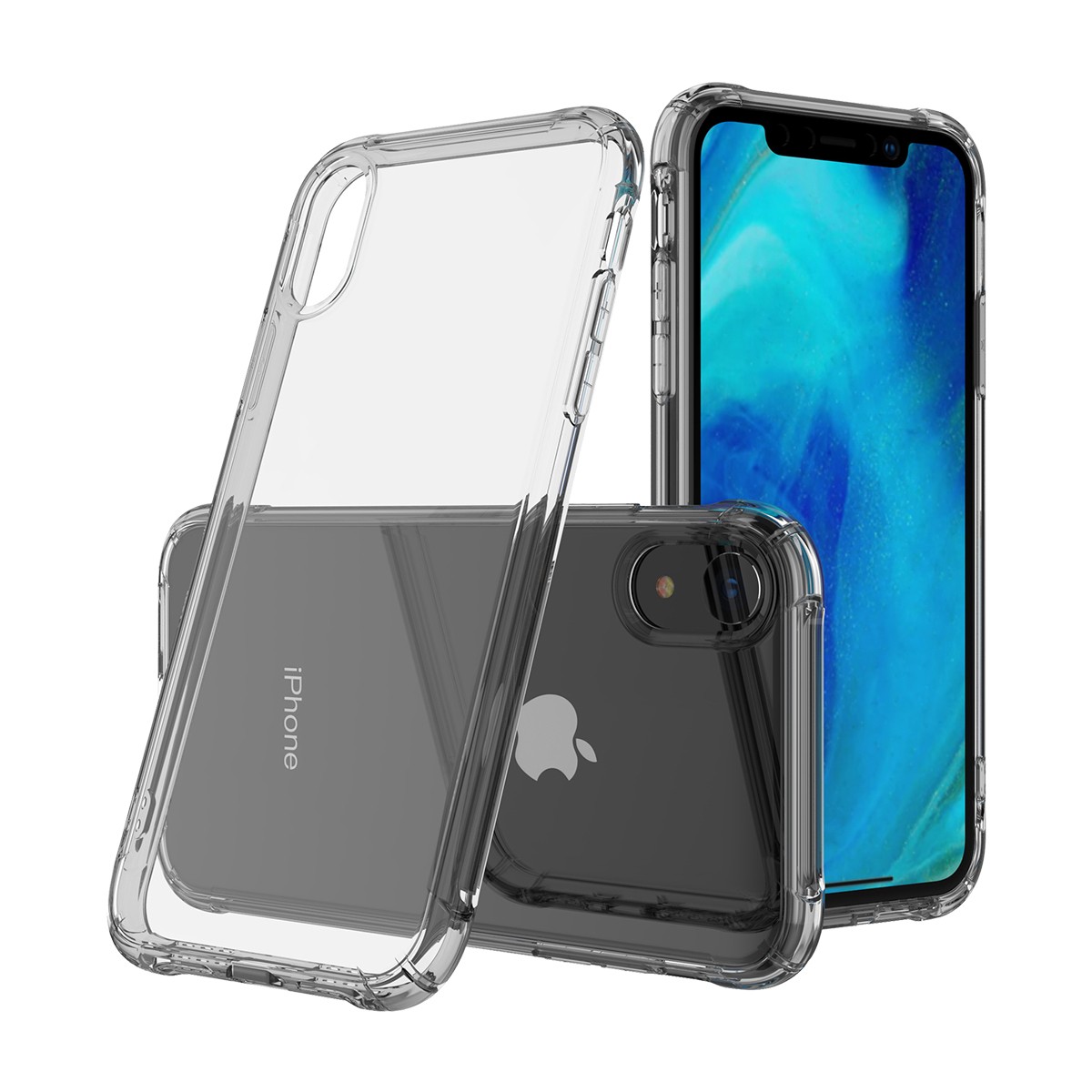 SAVVIES スマホケース アイフォンXR ケース クリア アイフォンXS