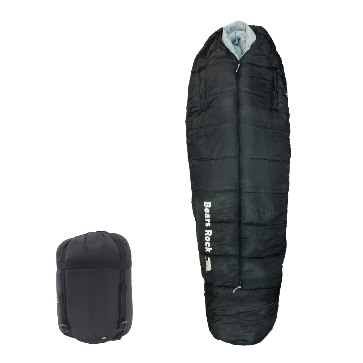 Bears Rock（ベアーズロック） 寝袋 冬用 車中泊 -15度 マミー型
