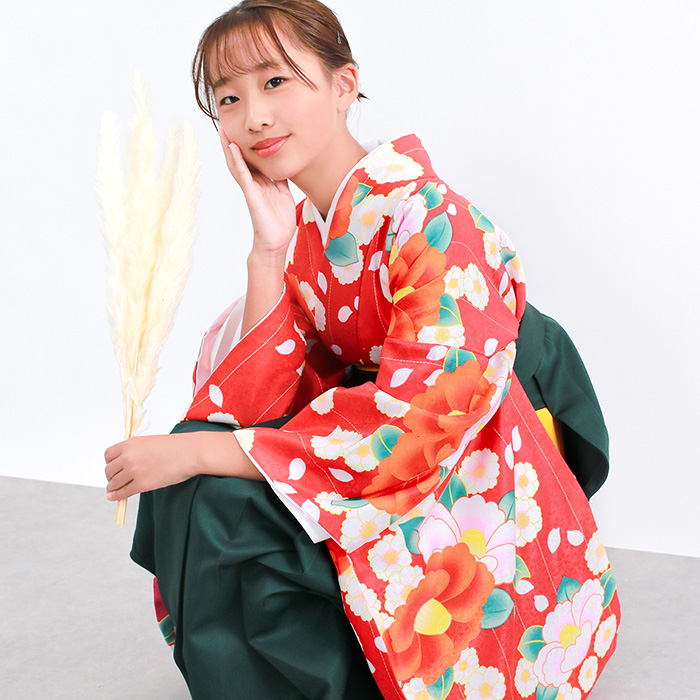 KYOETSU（京越） 袴セット ガールズ 【豪華安心袴4点セット】 卒業式