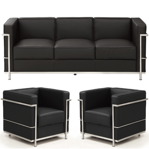 法人宛 送料無料 ル・コルビュジェ Le Corbusier LC2 ジェネリック 座