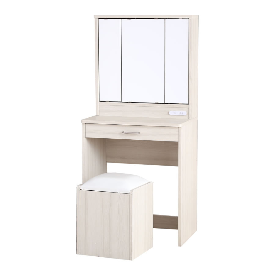 ドレッサーセット ドレッサー 鏡台 ミラー 鏡 化粧台 化粧品 メイク