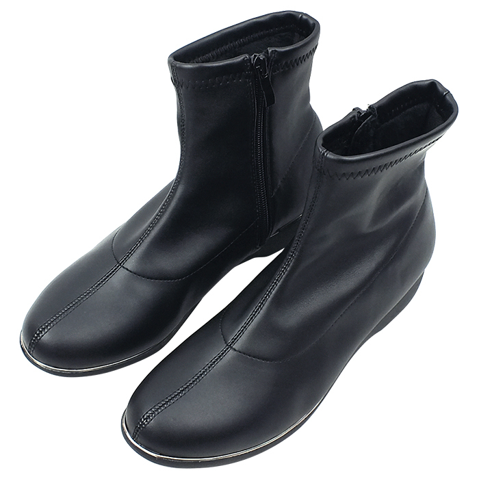 Furio Valentino フリオヴァレンチノ 防水ストレッチブーツ 3E 幅広