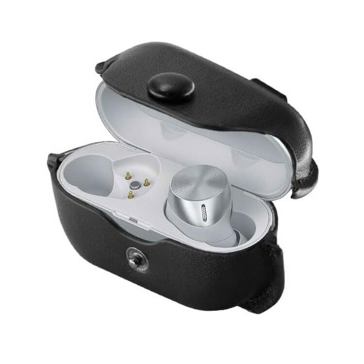 Technics EAH-AZ100 ケース カバー PUレザー シンプル カラビナ付き