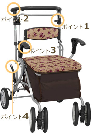 島製作所 デュオST シルバーカー 手押し車 老人用 カート 介護用品