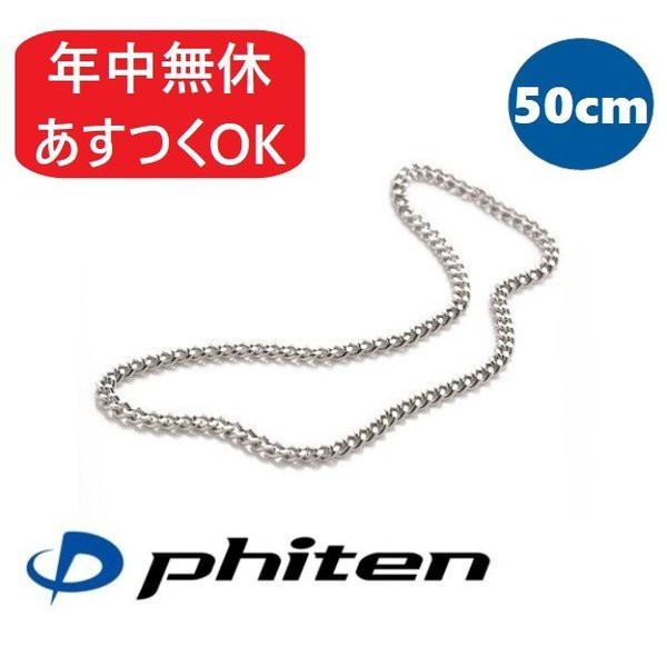 Phiten（ファイテン） チタンチェーン ネックレス 40cm | メンズ