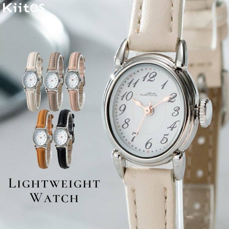 field work（フィールドワーク） 腕時計 レディース 楕円 小ぶり