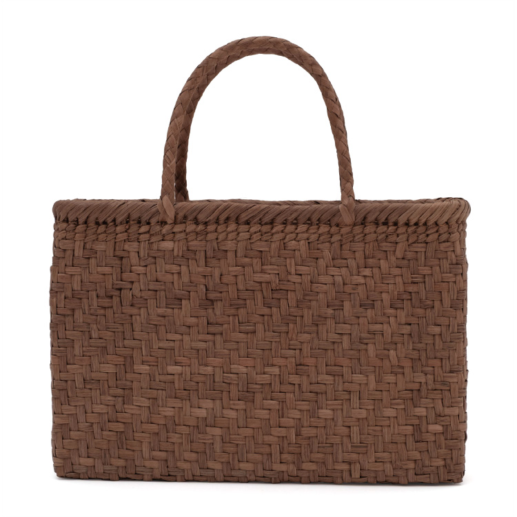 山葡萄 山葡萄かごバッグ かご バッグ 茶 ブラウン 籠 篭 籠バッグ 内