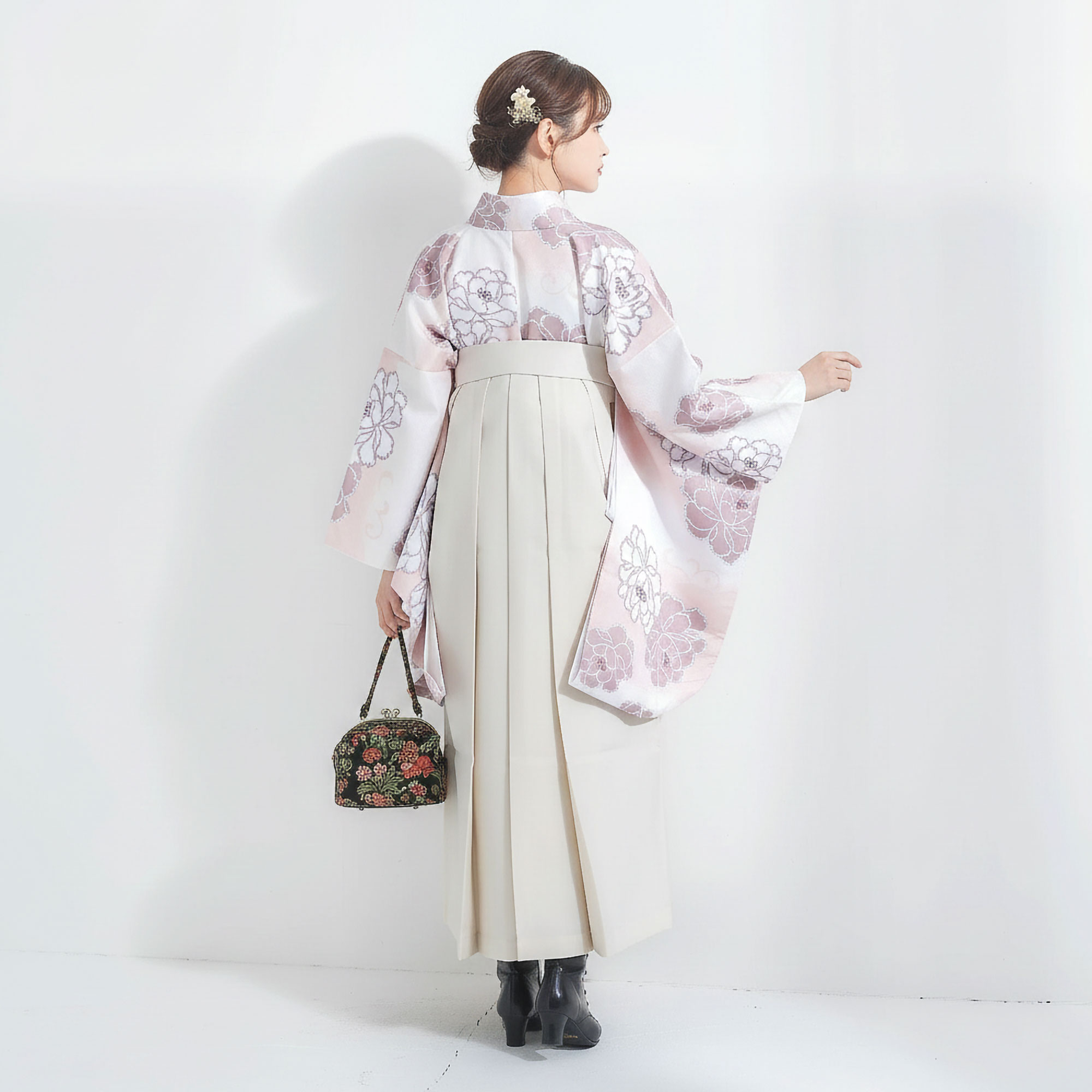 NISHIORI 二尺袖 着物 袴 セット レンタル商品【貸衣装 卒業式 大学生