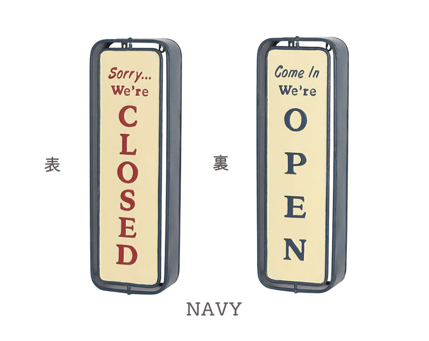 DULTON（ダルトン） ウォール マウント スピナー サイン オープン