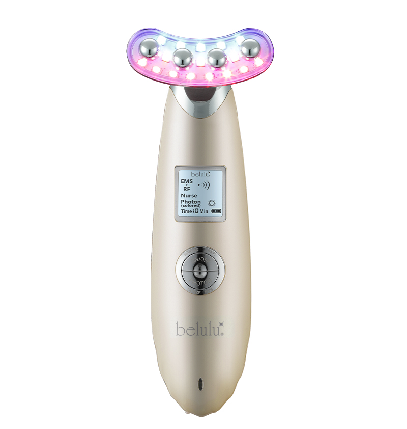 belulu 美顔器 ems エイジングケア リフトアップ【美ルル NEWリバース