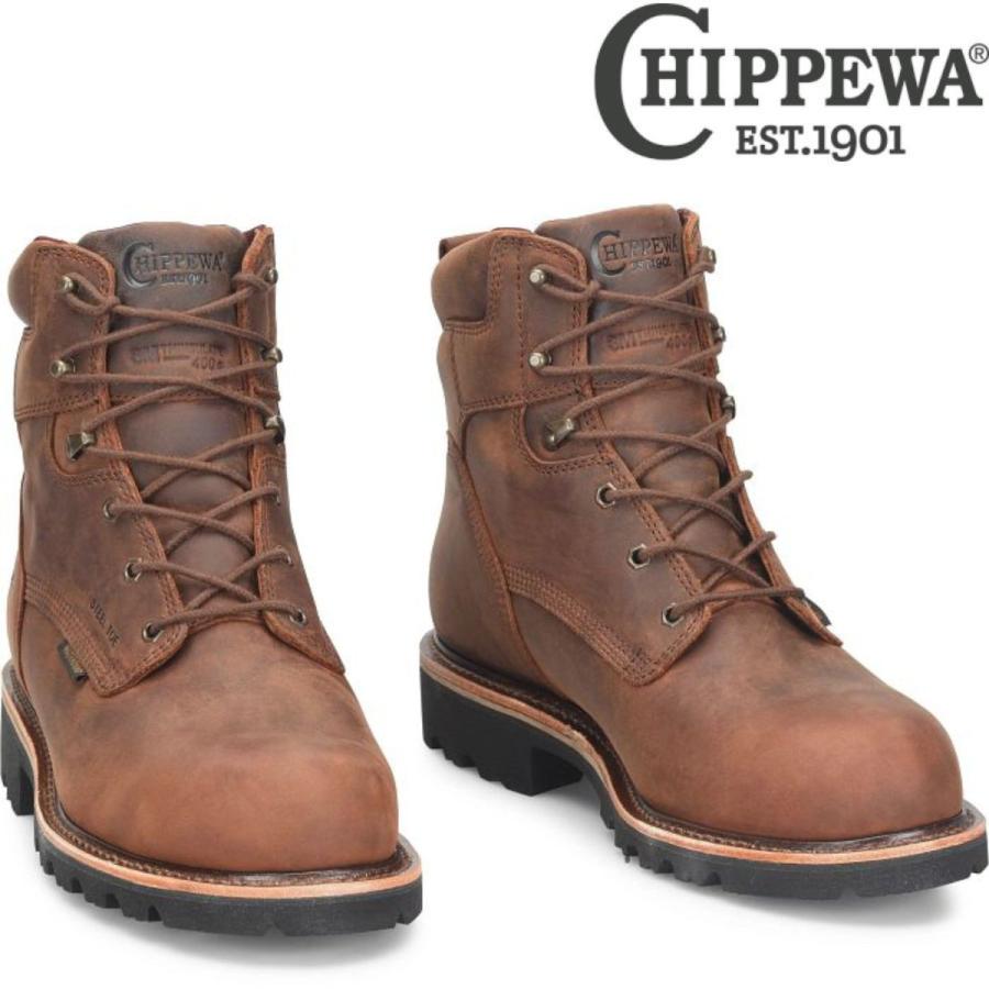 CHIPPEWA（チペワ） 59206 Super DNA 6インチ 防水 Insulated ワーク