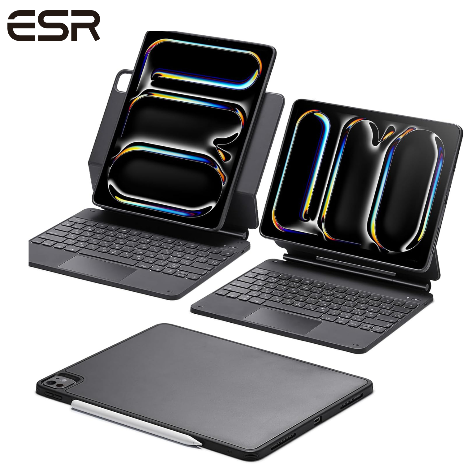 ESR ESR iPad Pro 13/11インチ M5 2025/M4 2024/iPad Air 13